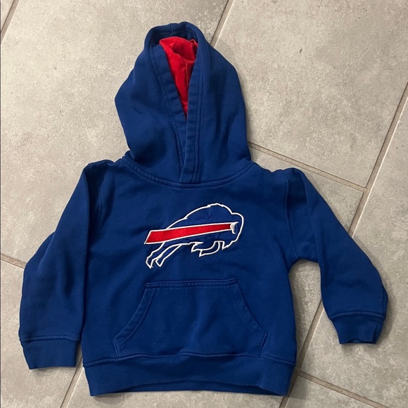 NFL Kids Blue and Red Buffalo Hoodie - Picture 1 of 3